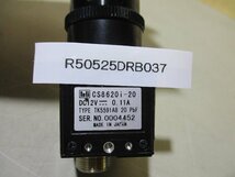 中古 Teli CCD CAMERA TK5591A8 CS8620i-20 DC12V/ LED-PK(R50525DRB037)_画像6