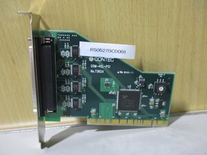 中古 CONTEC COM-4CL-PCI NO.7362A シリアル通信 PCI ボード(R50527BCD066)