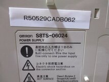 中古 OMRON POWER SUPPLY S8TS-06024 パワーサプライ(R50529CADB062)_画像3