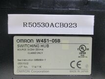中古 OMRON SWITCHING HUB W4S1-05B スイッチングハブ(R50530ACB023)_画像2