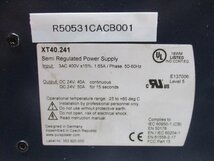 中古 PULS XT40.241. Semi-Regulated Power Supply 電源 3AC 400V 40A(R50531CACB001)_画像3