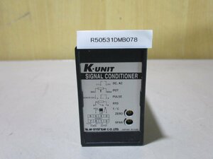 中古 M-SYSTEM K UNIT ULTRA-LOW FREQ XMTR KEP-1A-R 24V DC(R50531DMB078)