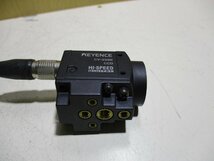 中古 KEYENCE デジタル倍速白黒カメラ CV-035M 画像センサ(R50605AJF002)_画像4