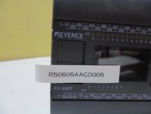 中古 KEYENCE KV-24DT プログラマブルコントローラ [2個セット](R50605AACD005)_画像2