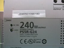 中古IDEC PS5R-G24 POWER SUPPLY 240W 100-240V AC 4.0A(JBWR50109B180)_画像2