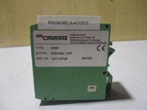 中古 MOTRONA IV251 IV25102A/02P4VDC(R50608CAAD003)