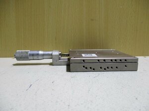 中古 神津精機 手動Xステージ(R50609GWB040)