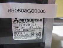 中古MITSUBISHI 三菱電機 HC-MF23W1-S1 モ－タ(R50608GQB086)_画像2