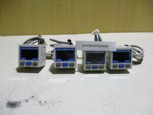 中古 SMC ZSE30-01-25-M LCD表示形デジタル圧力スイッチ [4個セット](R50605DGB025)