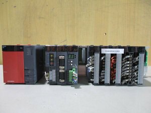 中古 MITSUBISHI Q61P Q02HCPU QX40*3 QY40P*2 QJ61BT11N Q71C24N-R2 Q71AS92(R50606BACC001)