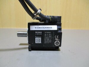 中古 KEYENCE AC SERVO MOTOR SV2-M020AS AC サーボモーター 200W(R50612GNB023)