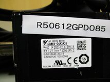 中古 YASKAWA AC SERVO MOTOR SGMAV-04A3A21 400W(R50612GPD085)_画像2