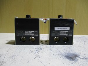 中古OMRON HEATER FAULT DETECTOR K2CU-F40A-EGS ヒーター断線警報器[2個セット](R50615DLB008)