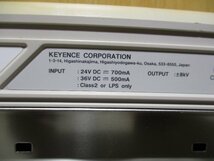 中古 KEYENCE SJ-E084A ハイブリッド型超高速センシングイオナイザ バータイプ本体 ＜2個＞(R50614KBE010)_画像5