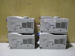 中古MITSUBISHI INVERTER FR-S520E-0.1K インバータ 200-240V 0.1kW 4SET(R50615DHB023)