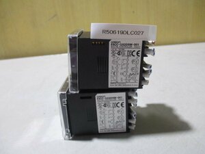 中古 OMRON デジタル 指示調節計 E5CC-QX2DSM-001 2個(R50619DLC027)