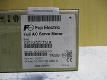 新古 Fuji Electric GYS751DC2-T2A-B Servo Motor 750W(R50619FGE006)_画像2