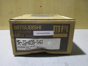 新古 Mitsubishi 三菱電機 MR-J2-40B-S42 ACサーボアンプ 400W(R50619FKB026)