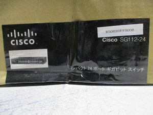 新古 Cisco Systems SG112-24 コンパクト24ポートギガビットスイッチ(R50620FFB006)