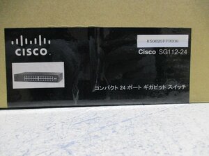 新古 Cisco Systems SG112-24 コンパクト24ポートギガビットスイッチ(R50620FFB008)