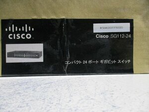 新古 Cisco Systems SG112-24 コンパクト24ポートギガビットスイッチ(R50620FFB020)
