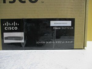 新古 Cisco Systems SG112-24 コンパクト24ポートギガビットスイッチ(R50620FFB015)