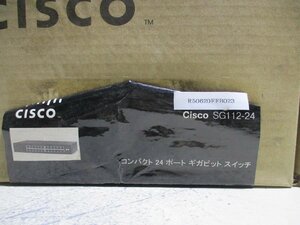 新古 Cisco Systems SG112-24 コンパクト24ポートギガビットスイッチ(R50620FFB023)