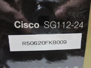 新古 Cisco Systems SG112-24 コンパクト24ポートギガビットスイッチ(R50620FKB009)