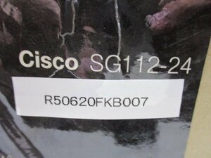 新古 Cisco Systems SG112-24 コンパクト24ポートギガビットスイッチ(R50620FKB007)