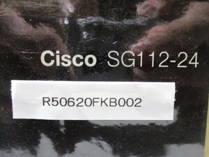 新古 Cisco Systems SG112-24 コンパクト24ポートギガビットスイッチ(R50620FKB002)