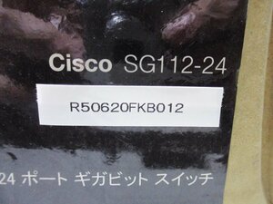 新古 Cisco Systems SG112-24 コンパクト24ポートギガビットスイッチ(R50620FKB012)