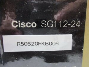 新古 Cisco Systems SG112-24 コンパクト24ポートギガビットスイッチ(R50620FKB006)