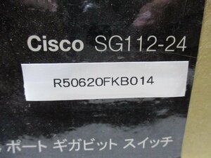 新古 Cisco Systems SG112-24 コンパクト24ポートギガビットスイッチ(R50620FKB014)
