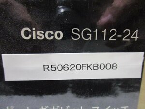新古 Cisco Systems SG112-24 コンパクト24ポートギガビットスイッチ(R50620FKB008)