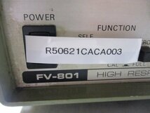 中古 ONO SOKKI FV-801 リアルタイム処理対応型コンバータ 通電OK(R50621CACA003)_画像6