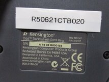 中古 Kensington Orbit Trackball with Scroll Ring USB Marble Mouse M01047 2個(R50621CTB020)_画像2