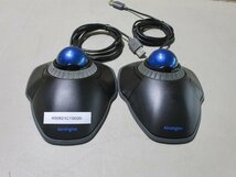 中古 Kensington Orbit Trackball with Scroll Ring USB Marble Mouse M01047 2個(R50621CTB020)_画像1