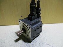 中古 MITSUBISHI AC SERVO MOTOR HC-SFS102K 1kW サーボモーター(R50622GGC034)_画像1