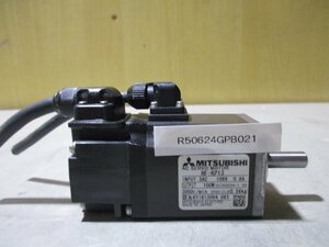 中古 MITSUBISHI AC SERVO MOTOR HF-KP13 AC サーボモーター 100W(R50624GPB021)