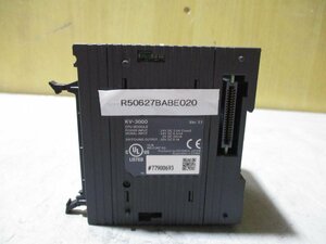 中古 KEYENCE CPU ユニット KV-3000 プログラマブル コントローラ(R50627BABE020)