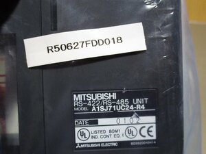 新古 MITSUBISHI A1SJ71UC24-R4 シーケンサ 2個(R50627FDD018)