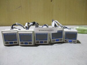 中古 SMC ZSE30-01-25-M LCD表示形デジタル圧力スイッチ 5個(R50629DGC022)