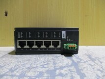 中古 KEYENCE NE-Q05 EtherNet/IP対応イーサネットスイッチ5ポート 2個(R50628ARE024)_画像3