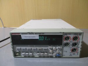 中古 ADVANTEST AD7451A DIGITAL MULTIMETER デジタルマルチメーター 通電OK(R50706CPD003)