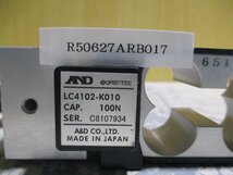 中古 A&D LC4102-K010 シングルポイントロードセル 2個(R50627ARB017)_画像3