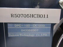 中古 Daitron DPC-100-CK1000 ペルチェコントローラー DPC100シリーズ 通電OK(R50705HCB011)_画像5