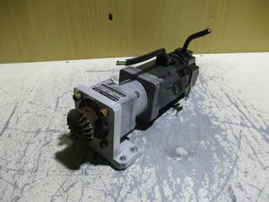 中古 MITSUBISHI AC SERVO MOTOR HC-PQ23B-S21 200W/ABLE REDUCER VRSF-5B-200(R50705GDD023)