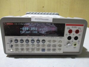 中古Keithley 2100 Digital Multimeter 通電確認(R50707DAA009)