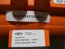 新古 GF PIPING SYSTEMS PA21J / 314 PVC-U EPT/546 DN32 空気圧作動式ボールバルブ(R50704FBD004)_画像2