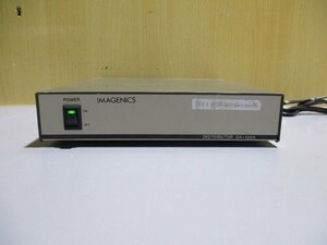 中古 IMAGENICS DA-120A コンポジット映像音声分配器 通電OK(R50711CMD037)